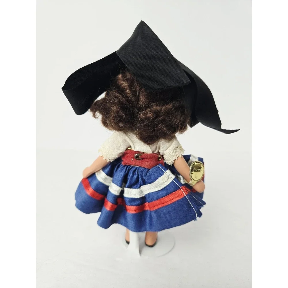 Vintage Nancy Ann Storybook Doll moveable legs‎ French 25 Around the World